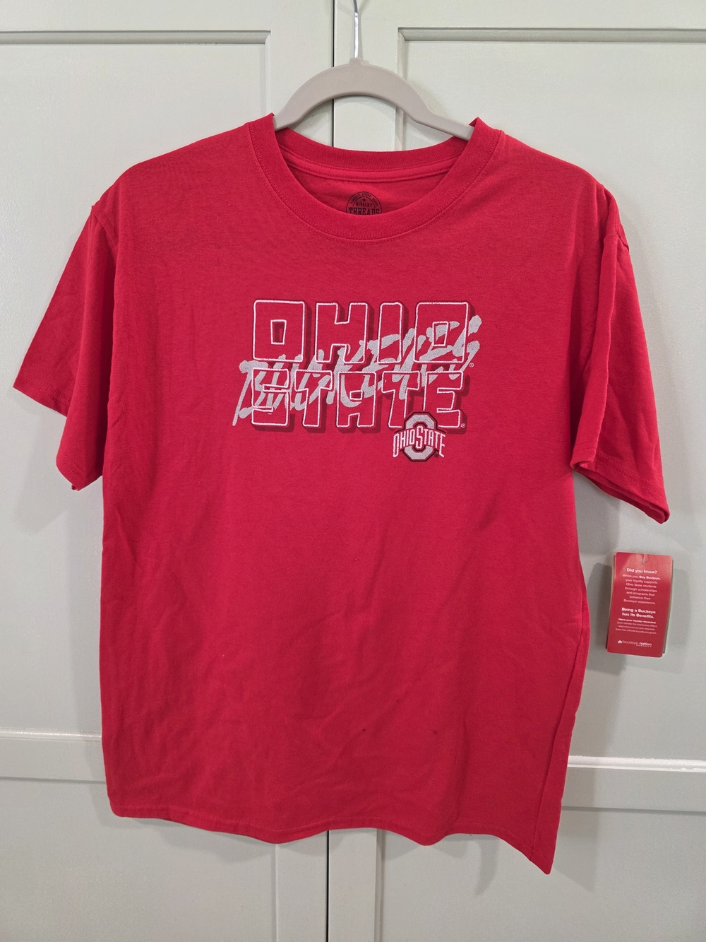 Boy's Rivalry Threads 91 Ohio State Buckeyes T-shirt Size XL NWT Heavyweight